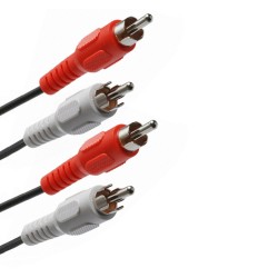 Extension 2 plugs RCAx lado...