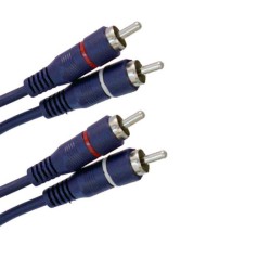 Exension 2 plugs RCA x lado...