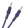 Cable auxiliar conector TRS 3.5mm x lado 1.8m azul