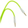 Cable 3.5 a 3.5mm tipo agujeta 3m verde