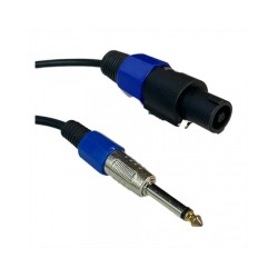 Cable speakon a plug 6.5 de 6m