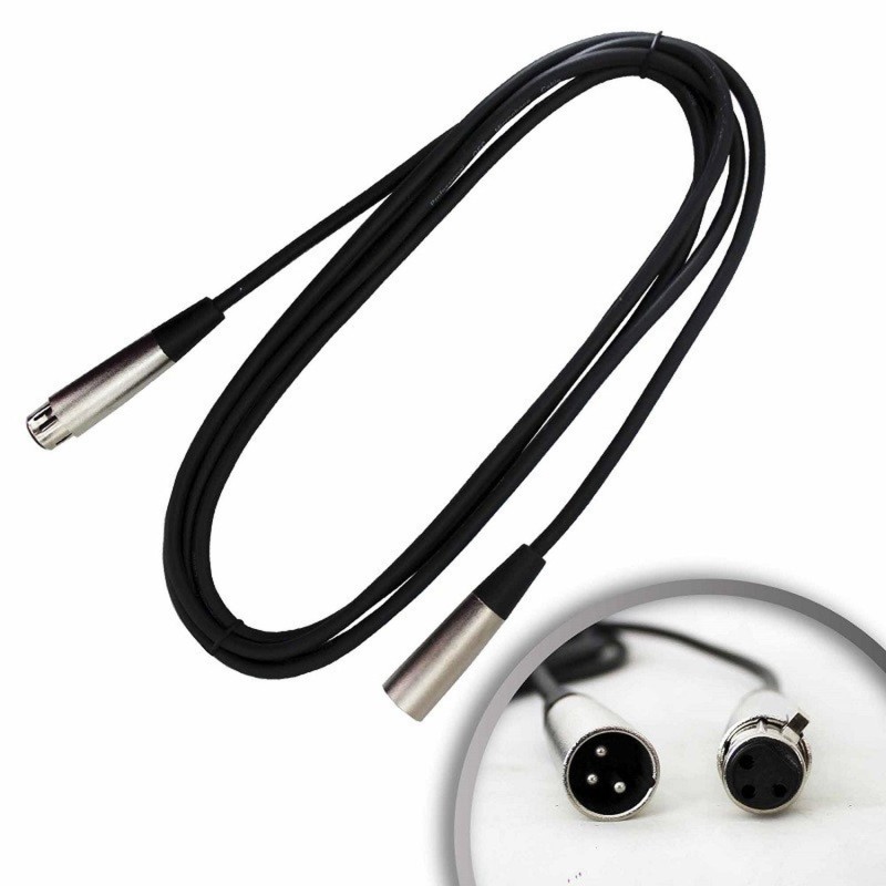 Extension plug XLR a jack XLR 1.5m