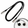 Extension plug XLR a jack XLR 3m