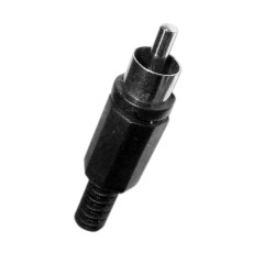 Conector RCA macho plastico...
