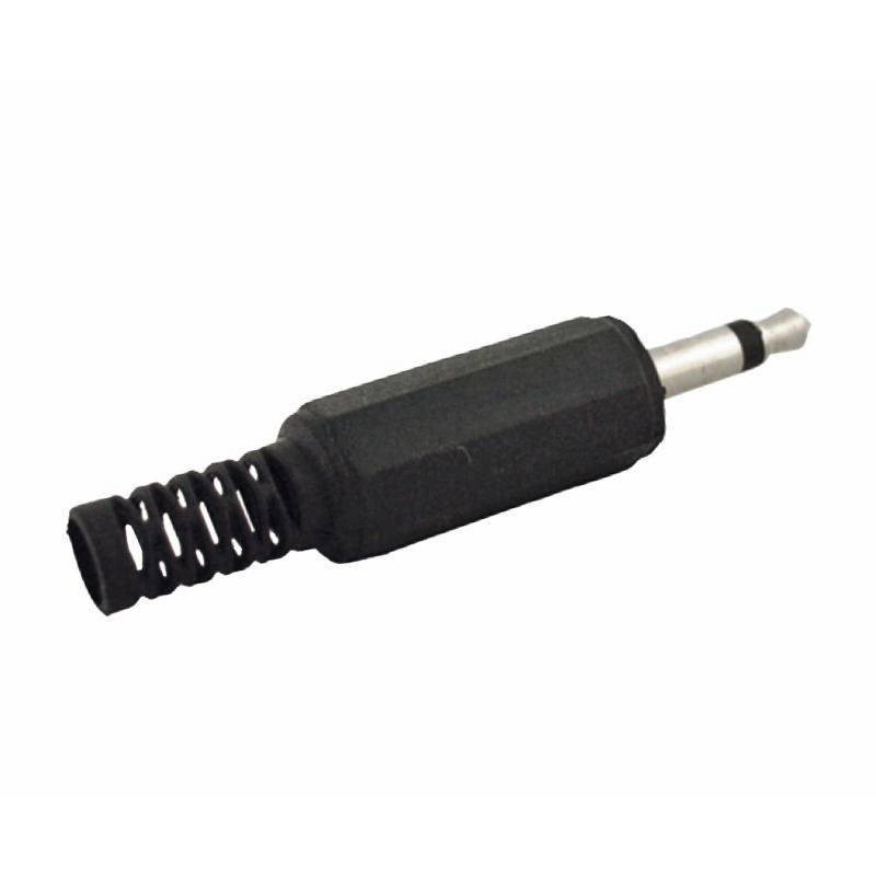 Conector TS 3.5mm plastico con resorte