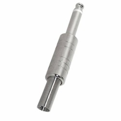Conector TS 6.3mm metal...