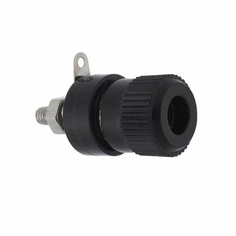 Conector hembra grande con borde para chasis