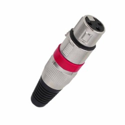 Conector XLR hembra 3...