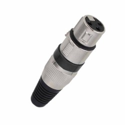 Conector XLR hembra 3...