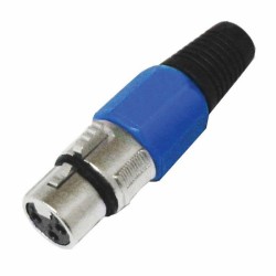 Conector XLR hembra 3...