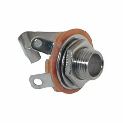 Conector TS hembra de 6.3mm...