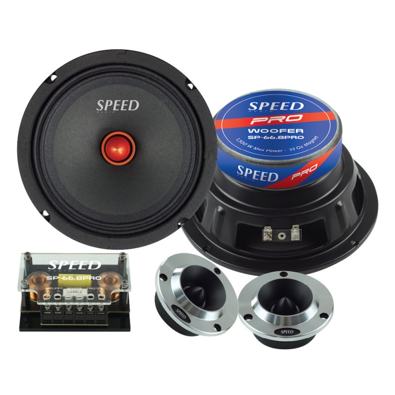JGO DE MEDIOS 6.5" SPEED 1500W