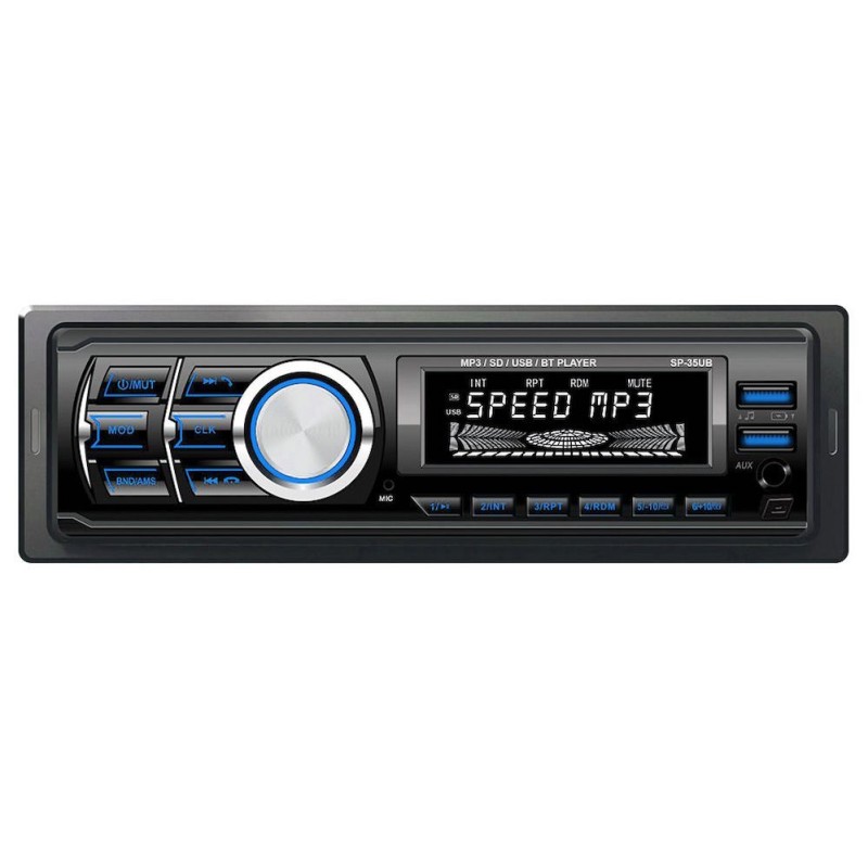 AUTOESTEREO MULTICOLOR USB/BT 50W