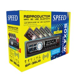 AUTOESTEREO MULTICOLOR USB/BT 50W