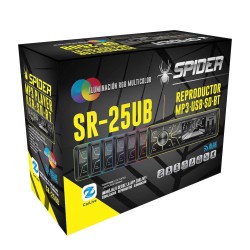 REPRODUCTOR MP3, SD, 2 PUERTOS USB 60W