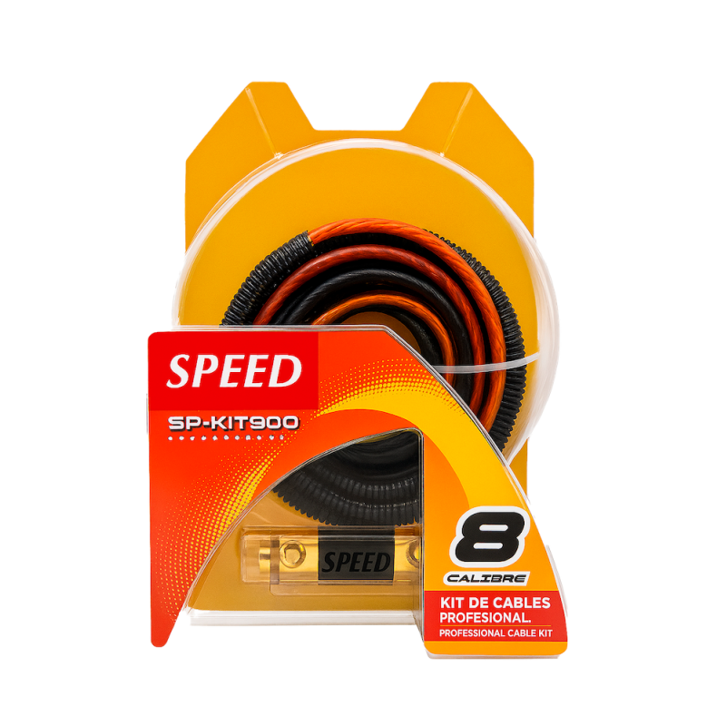 Kit Cables Automotrices Calibre 8 Awg 900W Speed