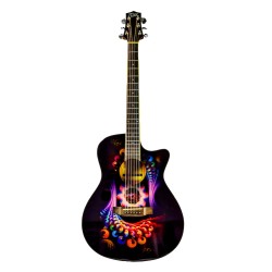 Guitarra electro acústica...