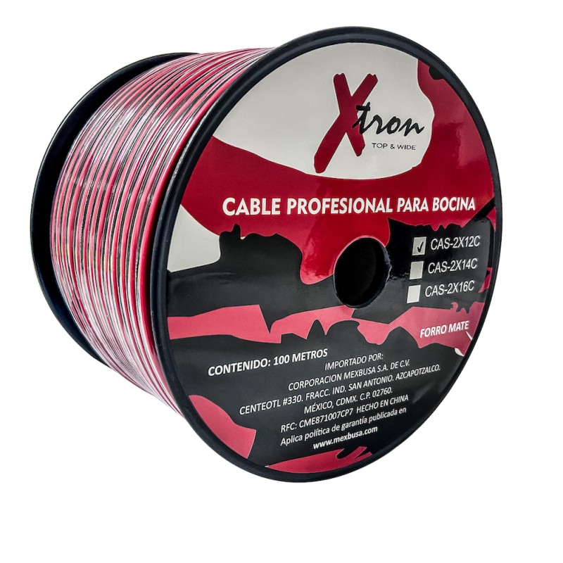 Cable polarizado bicolor 2x20 100 m