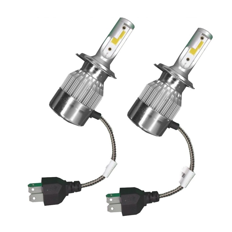 Par Focos Led H4 3 Colores
