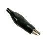 Clip caiman grande 2,5" negro