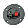 Terminal para bafle redondo diametro 7.5cm