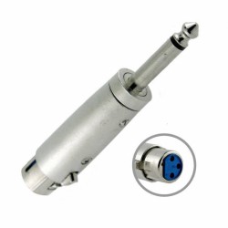 Adaptador jack canon a plug...