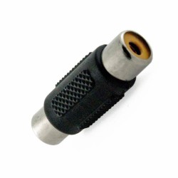 Adaptador de jack rca/rca...