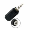 Adapaptador plug 3.5mm a jack 2.5mm stereo