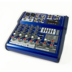Mezcladora 6 ch. con usb/sd/bt