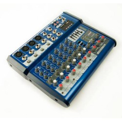 Mezcladora 8ch usb/sd/bluetooth