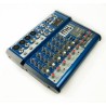 Mezcladora 8ch usb/sd/bluetooth