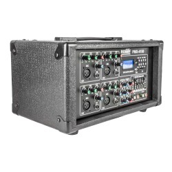Mezcladora amp.4ch usb/sd/bluetooth 150w