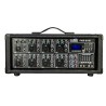 Mezcladora amp.8ch usb/sd/bluetooth 180w