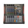 Mezcladora amp 4ch usb/sd/bt 250w