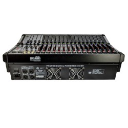 Mezcladora amplificada 16ch 500wx2