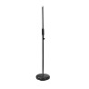 Stand de microfono para piso 0.83-1.55 mt negro