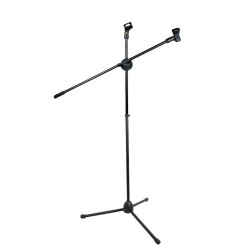 Stand mic. p/piso con boom...