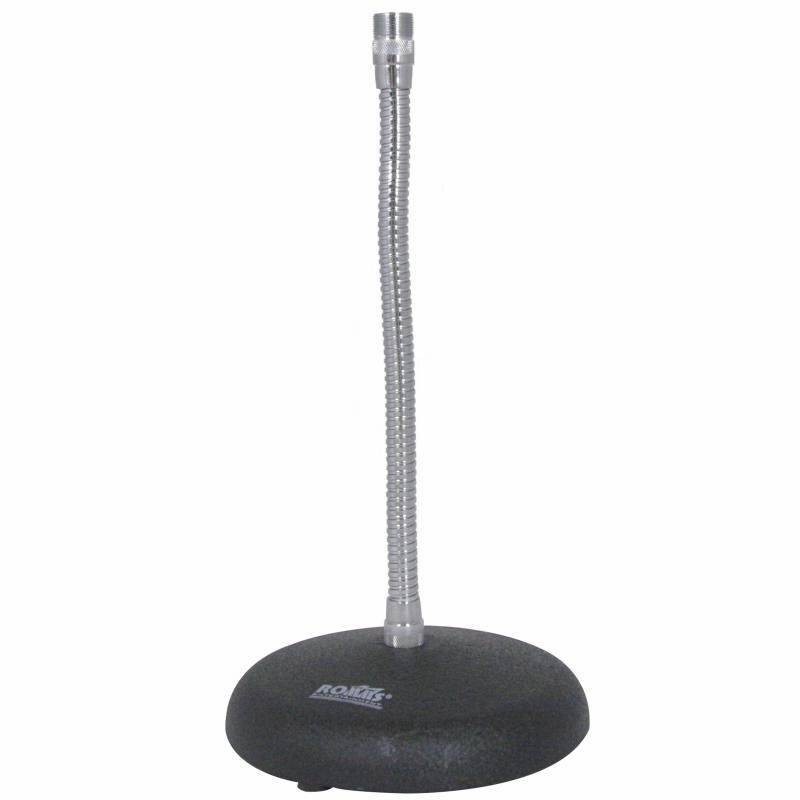 Pedestal de mesa c/cuello de ganso