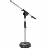 Pedestal con boom para microf p/mesa