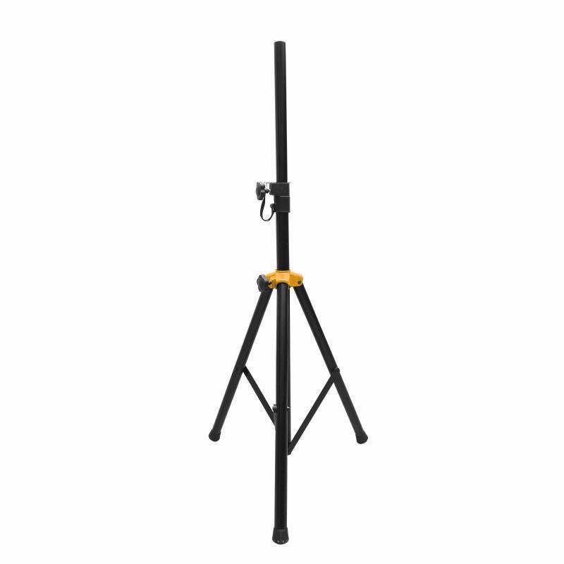 Stand de piso para bocina base mastil amarillo