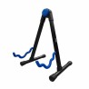 Stand de piso para guitarra brazos azules